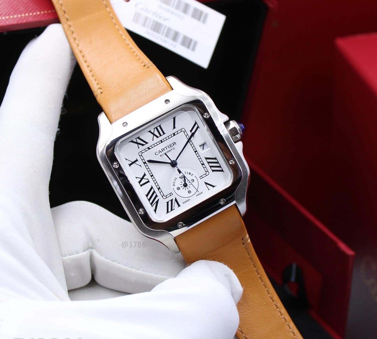 Cartier Watch | Santos de White Dial
