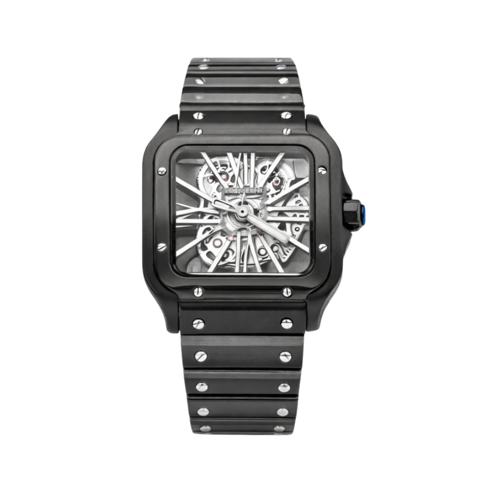 Cartier Santos de Cartier – Full Black Version