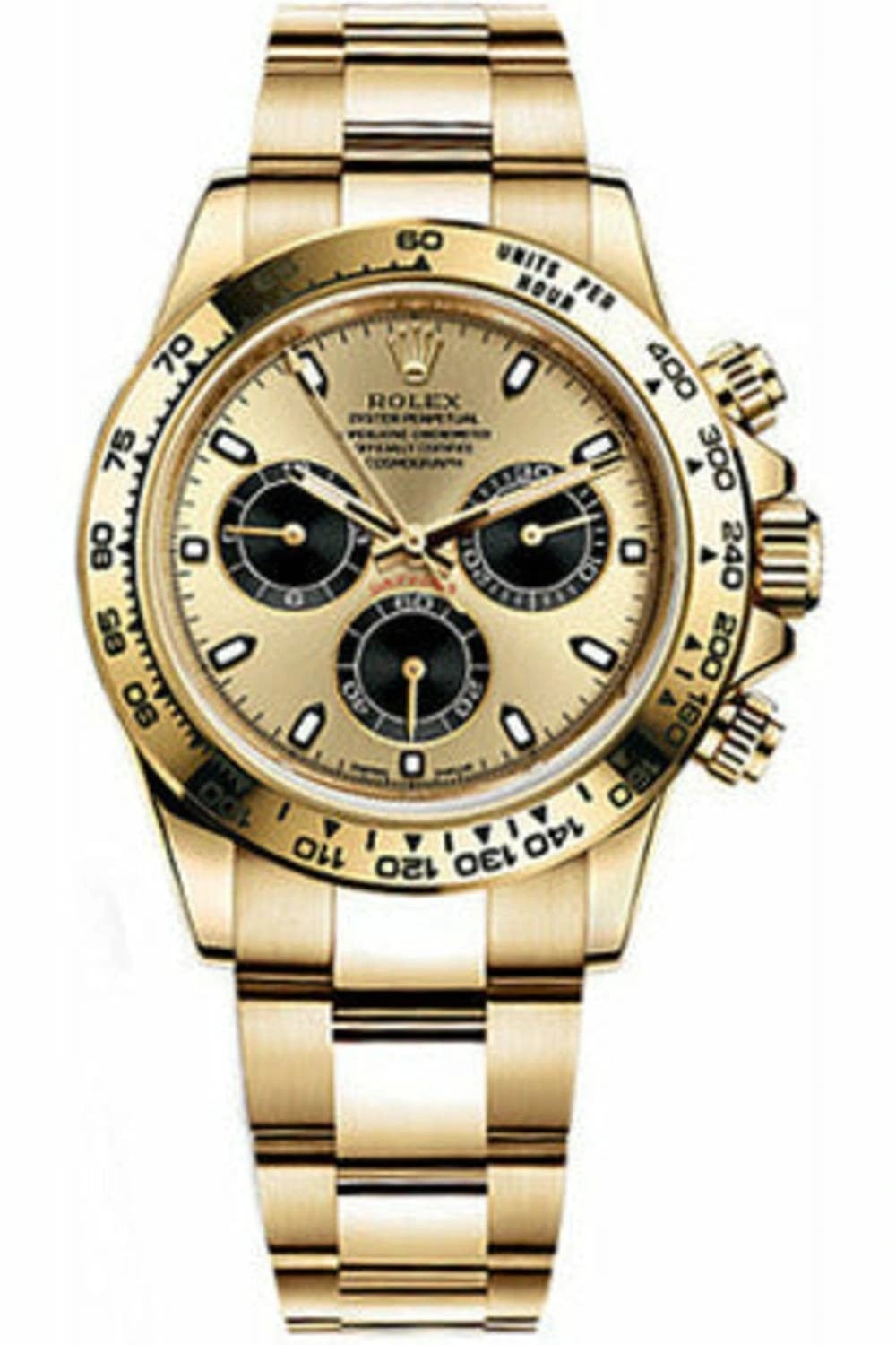 Rolex Daytona – 18K Yellow Gold Champagne Dial
