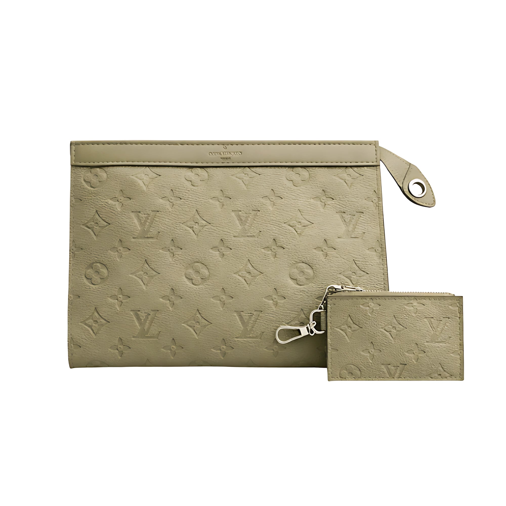 حقيبة لوي فيتون بتصميم LV بلون الزيتوني