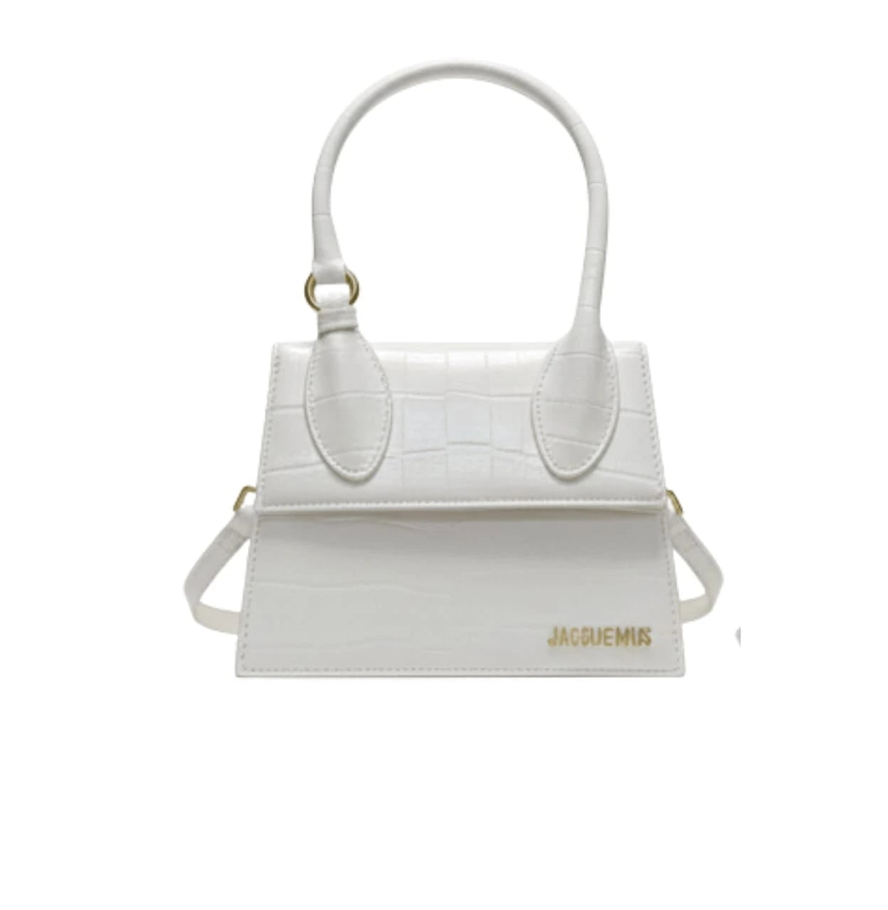 Jacquemus Le Chiquito Bag - Crocodile-Embossed Leather Finish