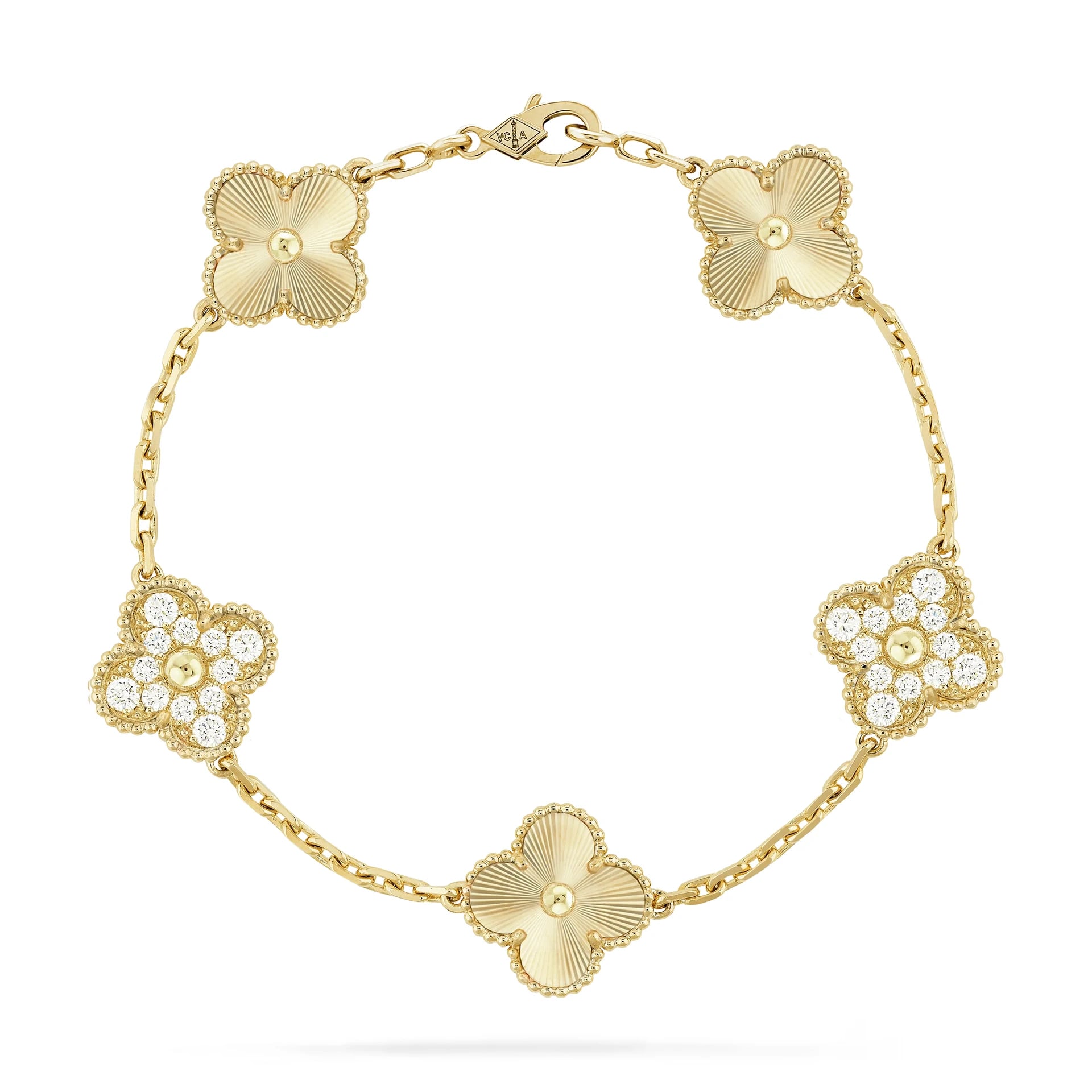 Van Cleef Vintage Alhambra Bracelet | 5 Motifs (503910711)