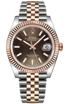Rolex Datejust – Light Brown Silver Steel