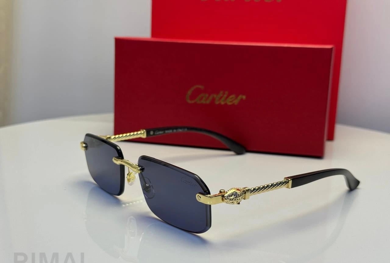 Cartier | Panthère de Cartier Sunglasses – Gold Gradient Green