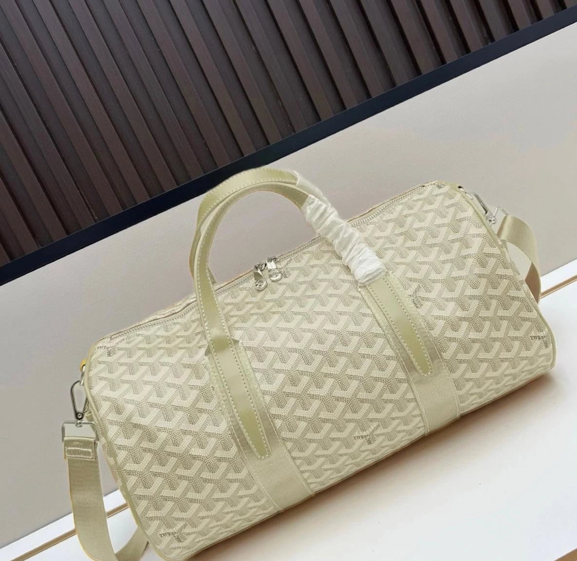 Goyard Bag | Boeing 45 Duffel Beigie