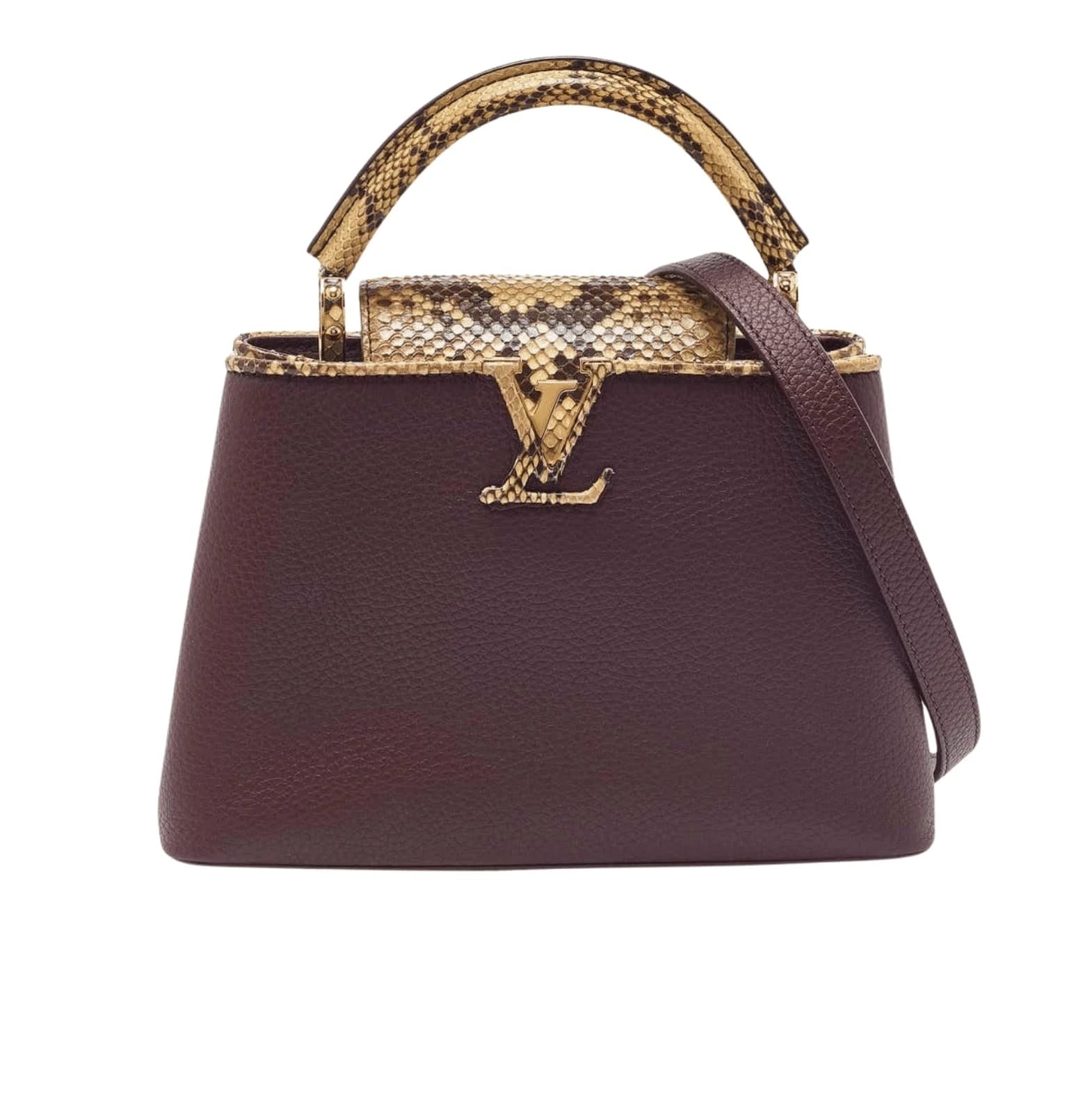 Louis Vuitton Capucines BB Grained Taurillon Leather