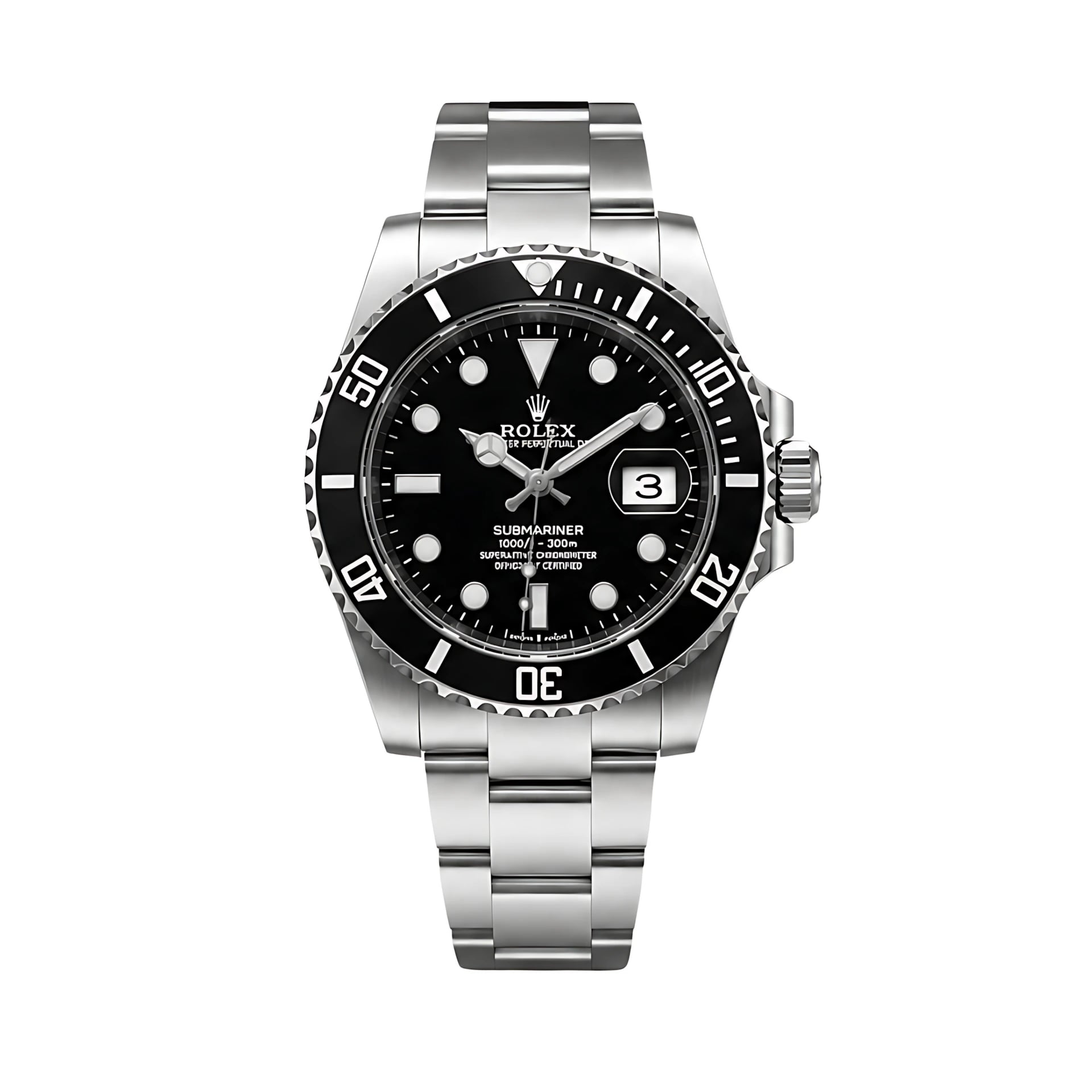 Rolex Submariner Date – Black Dial Silver