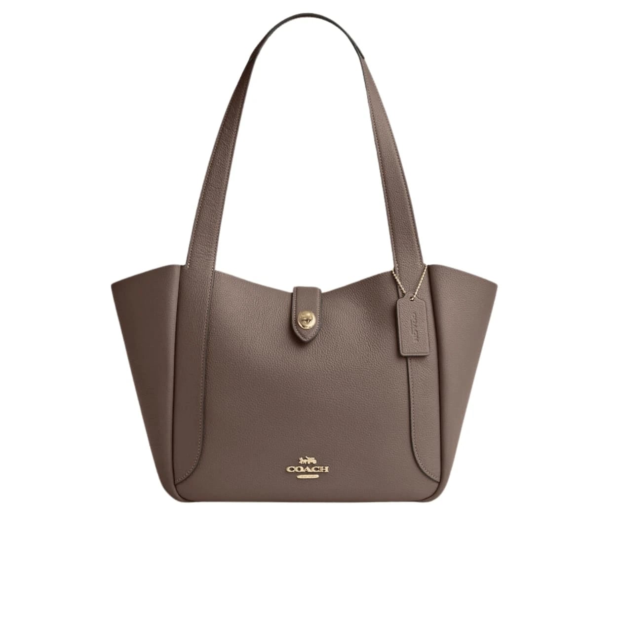 Coach Hadley Turnlock Tote Bag