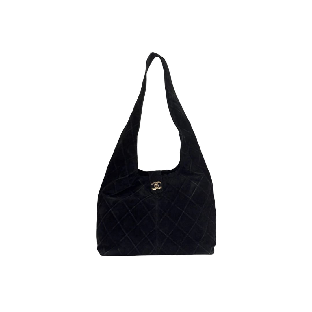 Chanel Suede Hobo