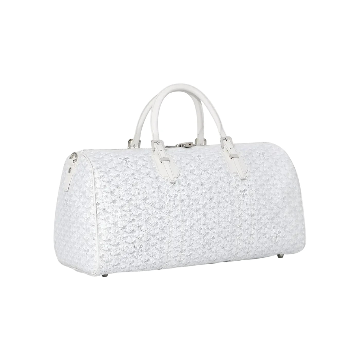 Goyard Boston 50 Bag White