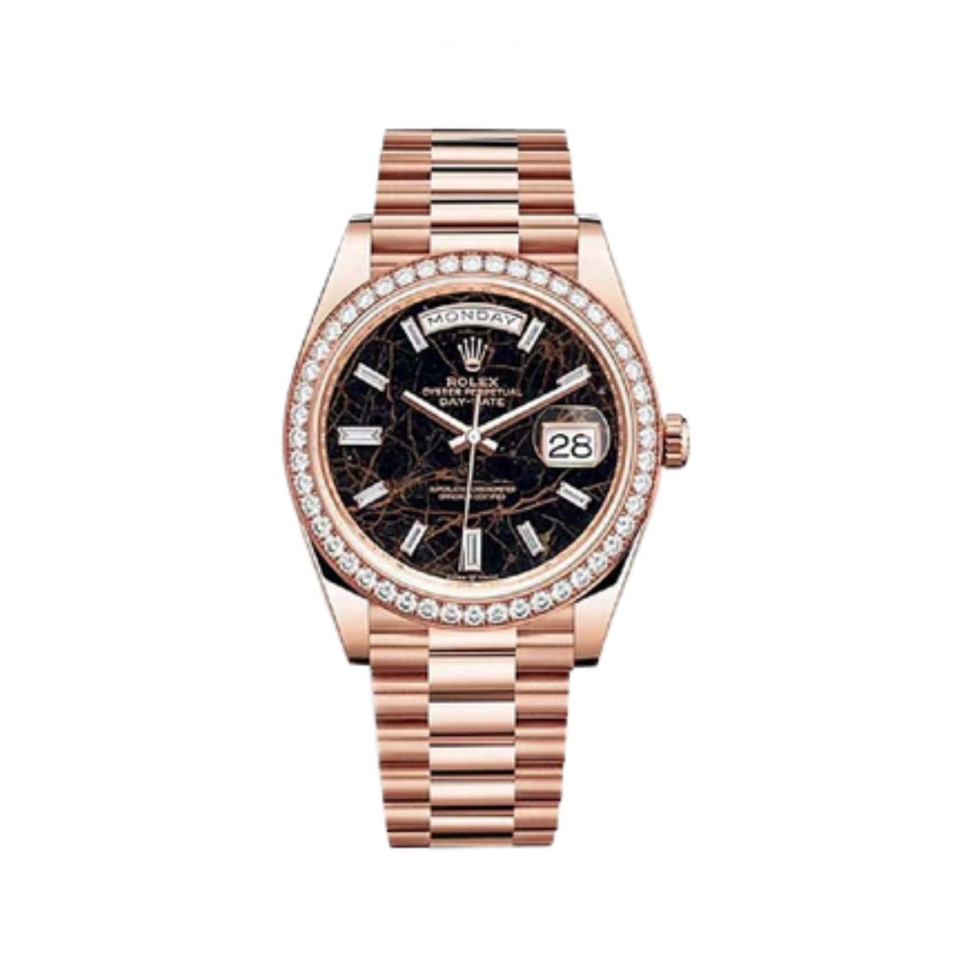 Rolex Day-Date – Eisenkiesel Diamond Dial