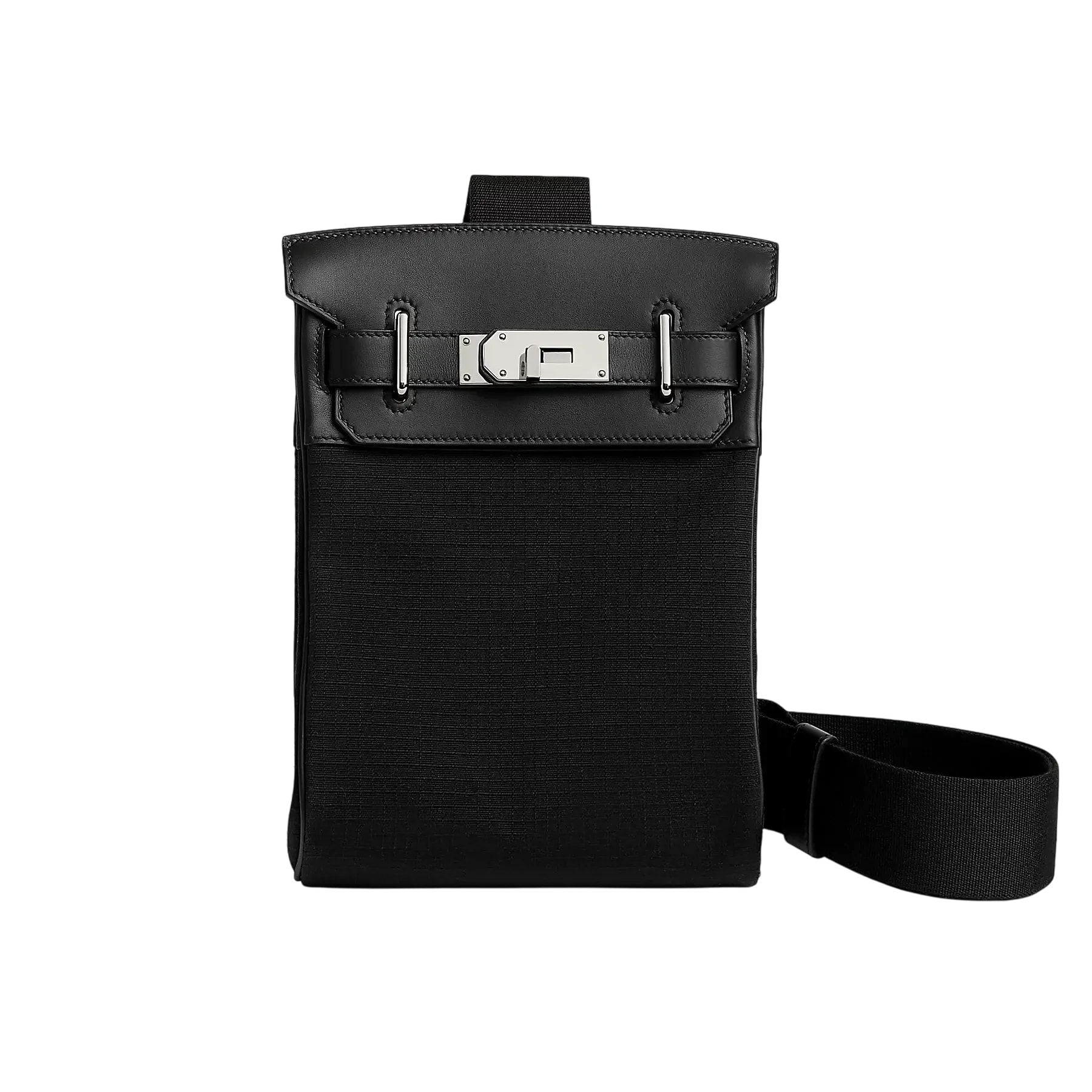 Hermès HAC À Dos Backpack – Noir / Noir