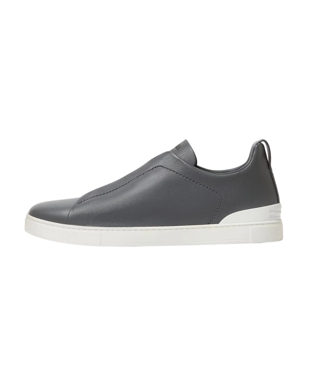 Zegna Footwear | Triple Stitch Dark Grey