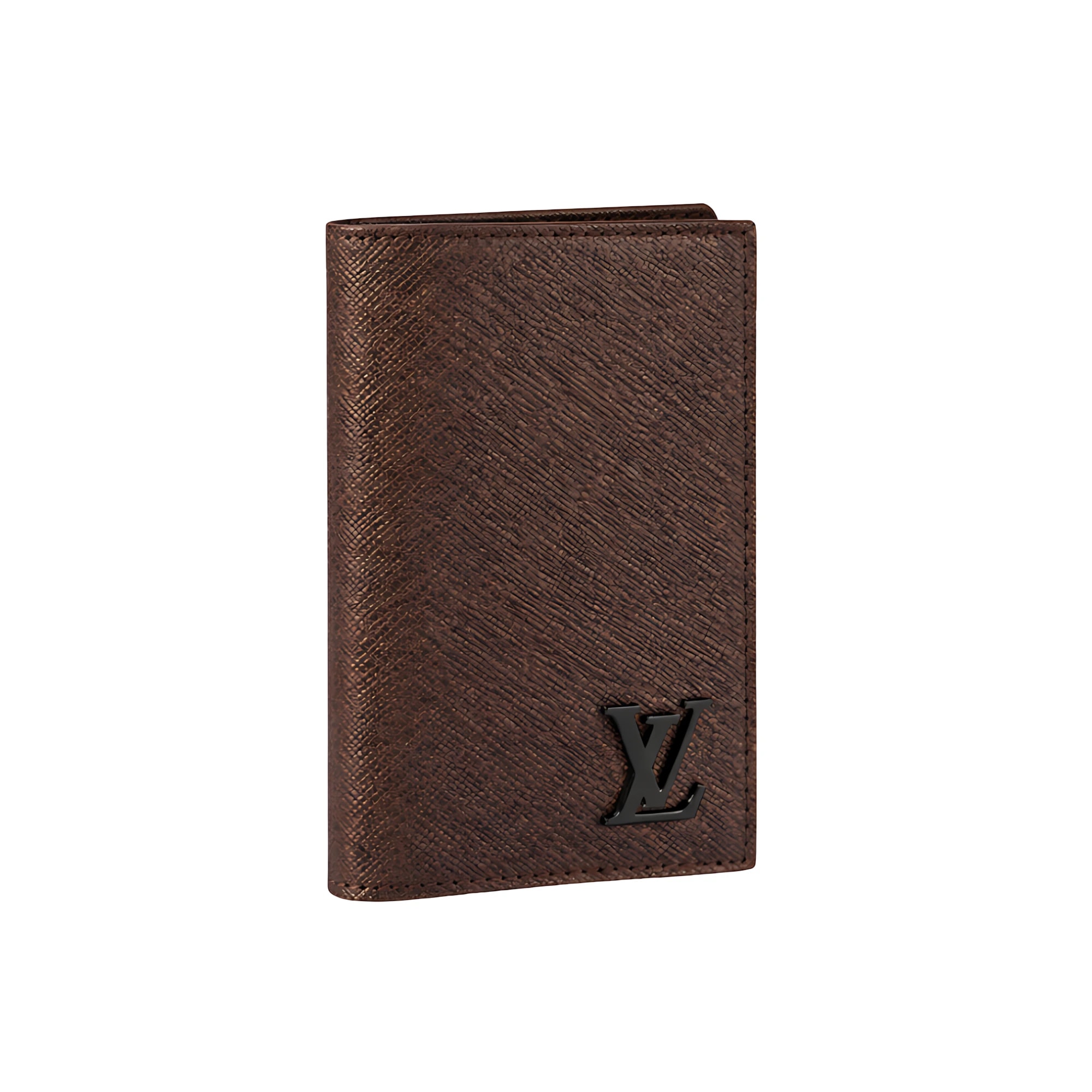Louis Vuitton Brown Leather Design Wallet