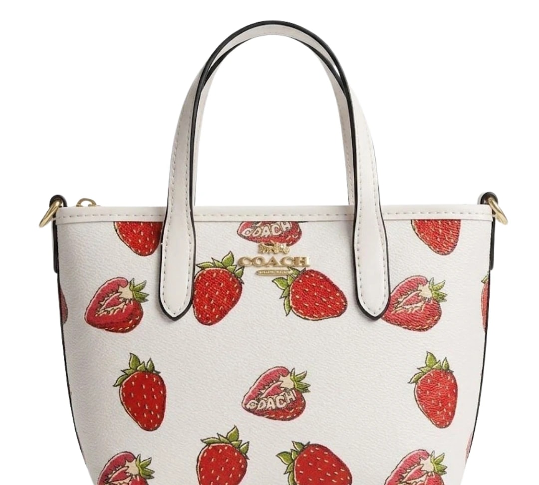 Coach Mollie Tote 21 Strawberry