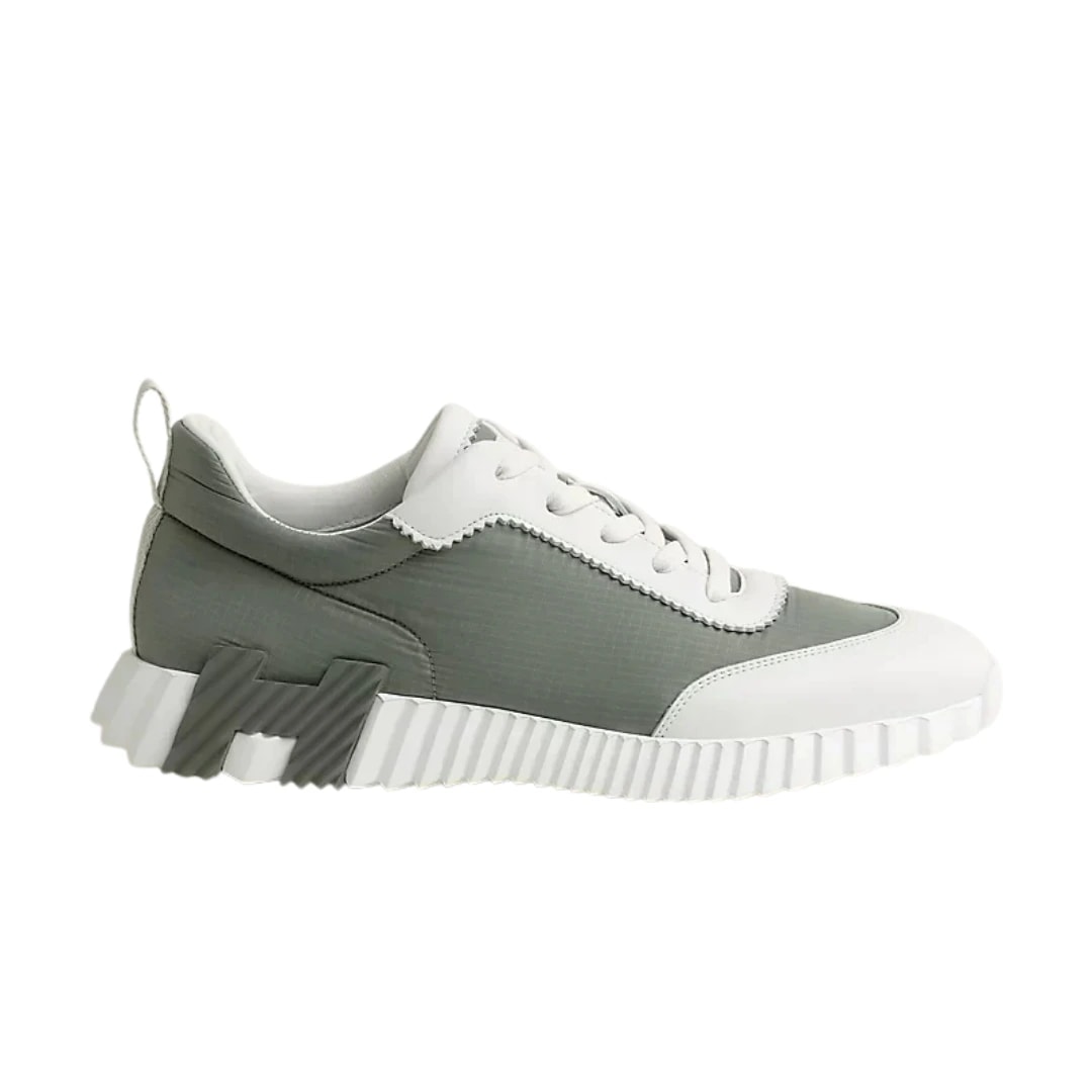 Hermès Footwear | Bouncing Étoupe/Blanc