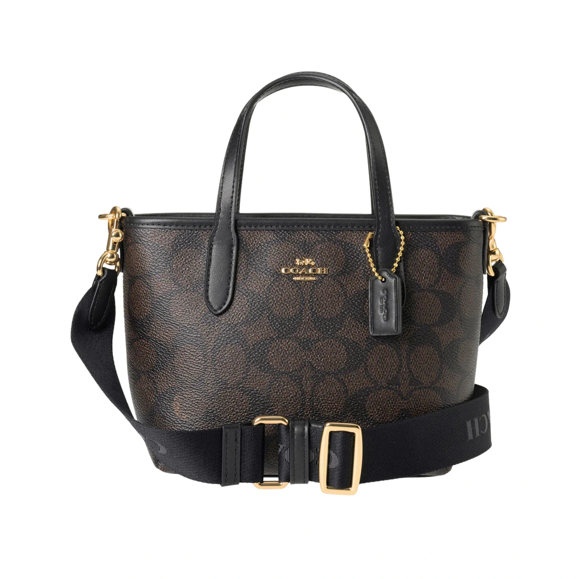 Coach City Mini Tote Bag Signature Canvas
