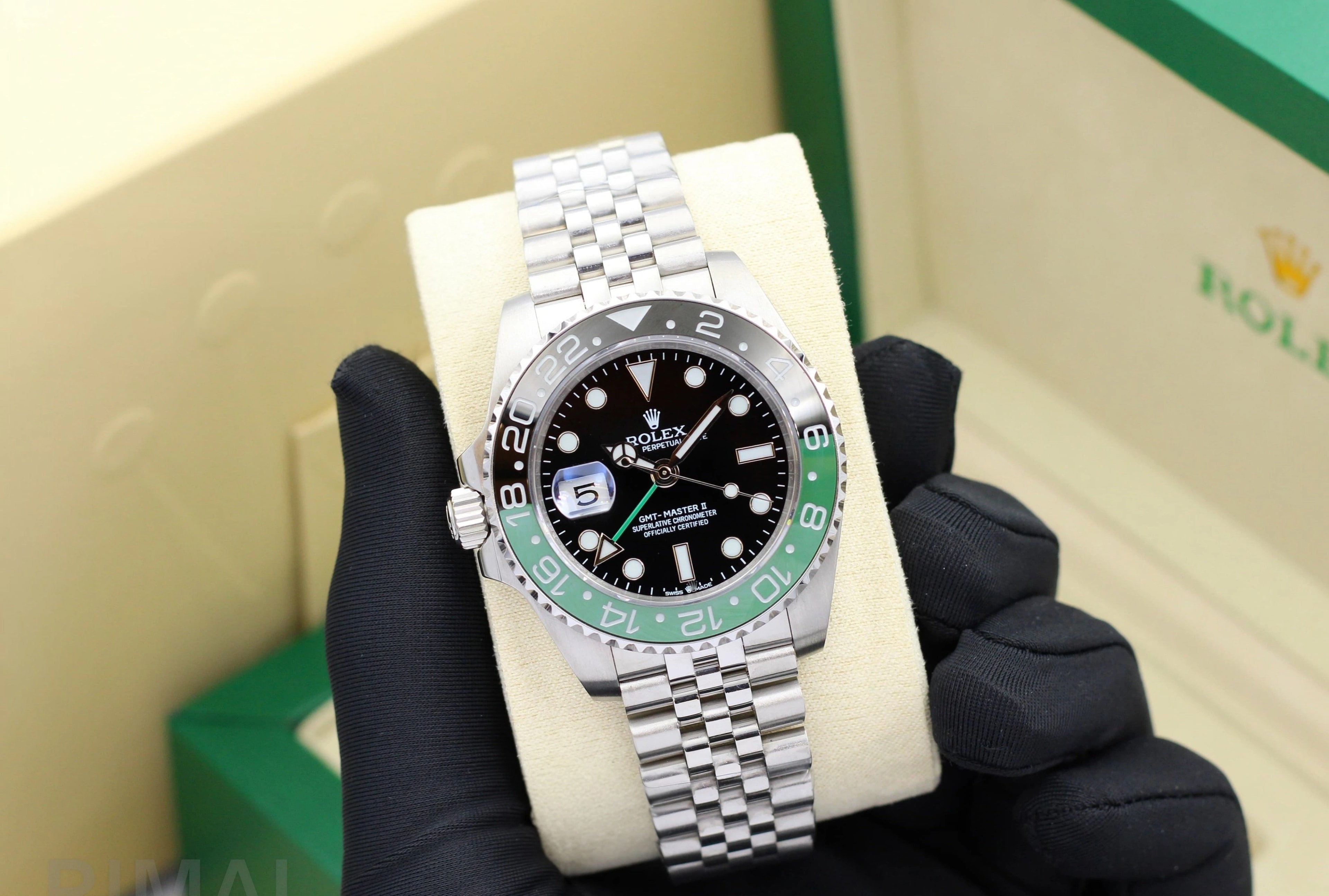 Rolex | Day Date 40 Baguette Diamond Dial Watch