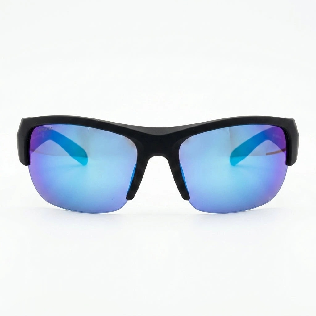 Prada Sport Sunglasses Linea Rossa – Vibrant Blue Mirror Lens