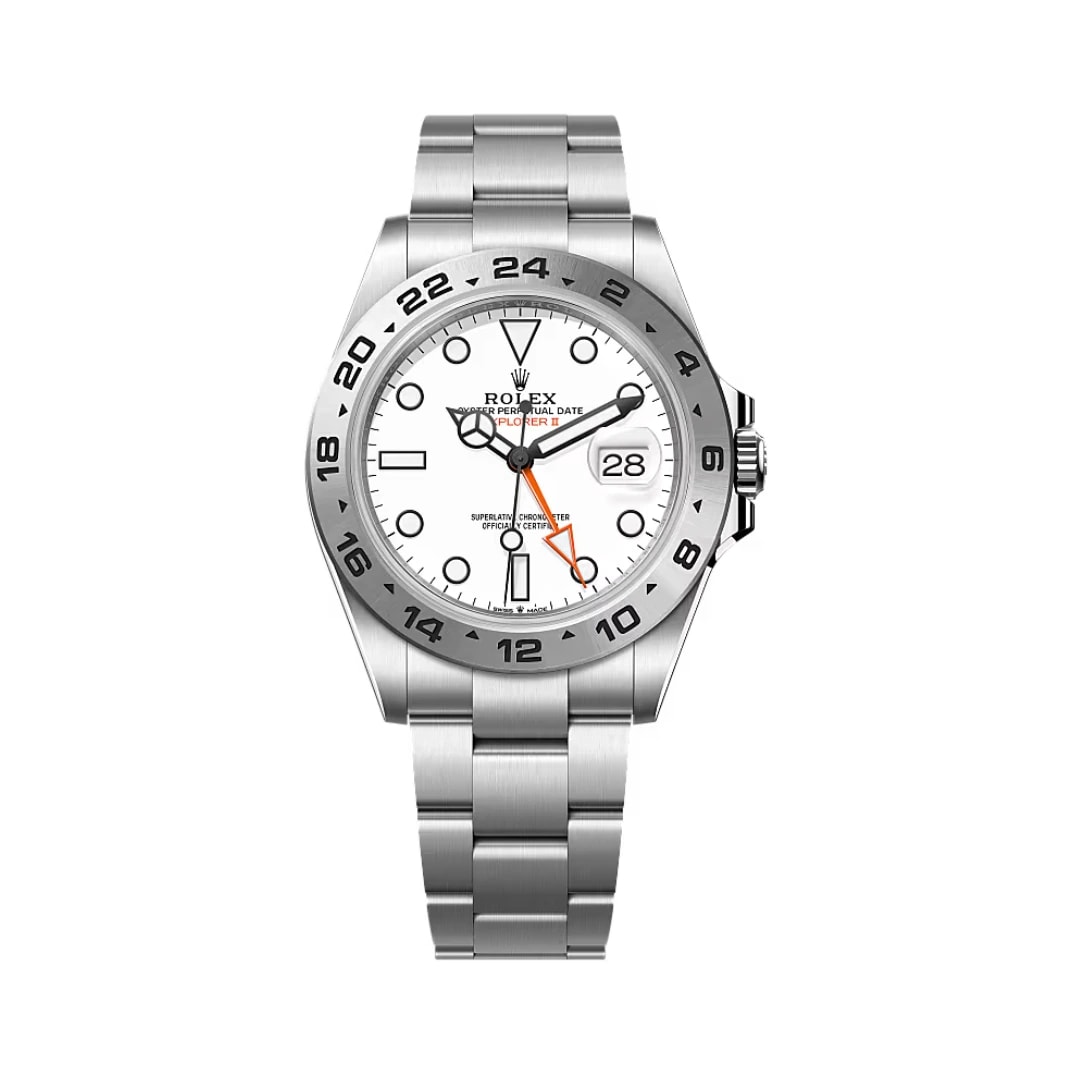 Rolex Explorer II – White Dial