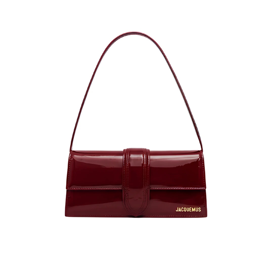 Jacquemus Le Bambino Patent Cherry Bag