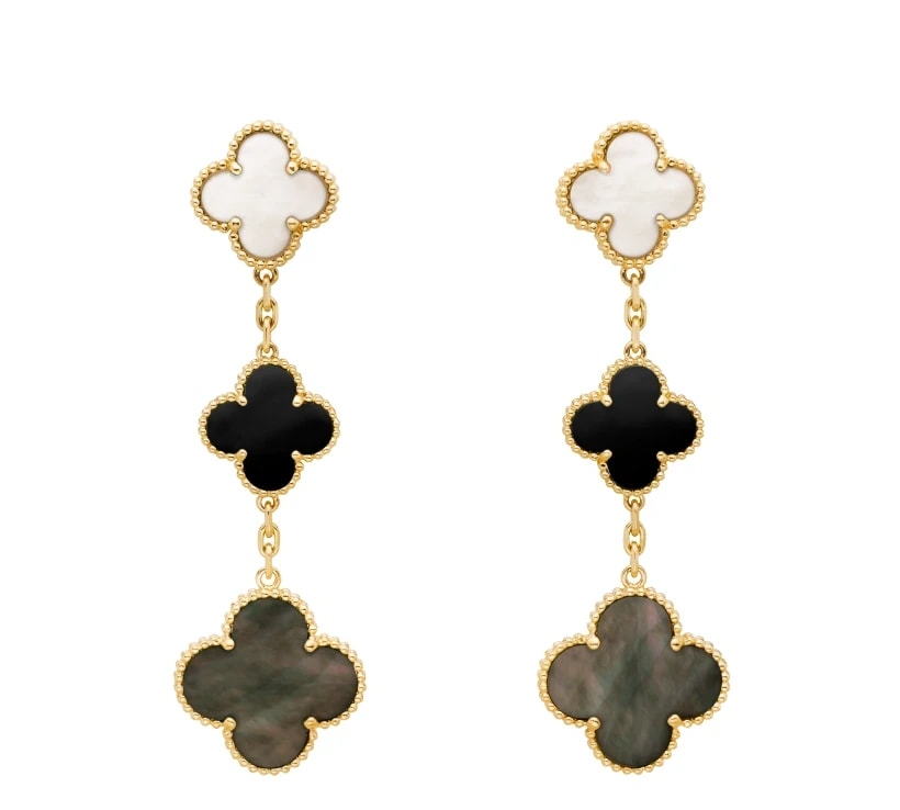 Van Cleef Magic Alhambra Earrings | 3 Motifs (852112)