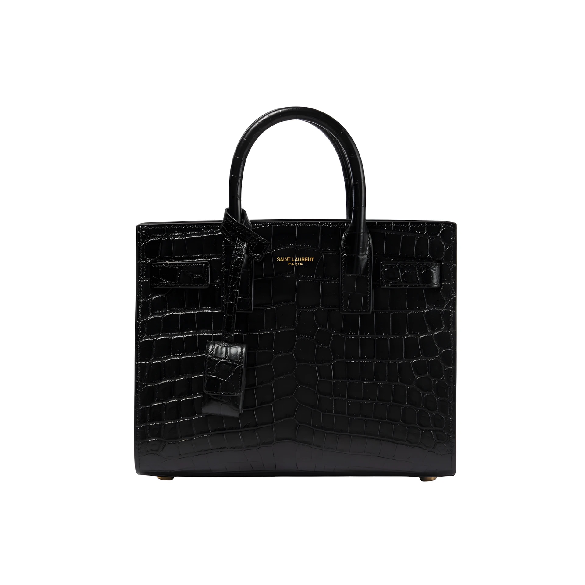 Saint Laurent Sac De Jour Shiny Black
