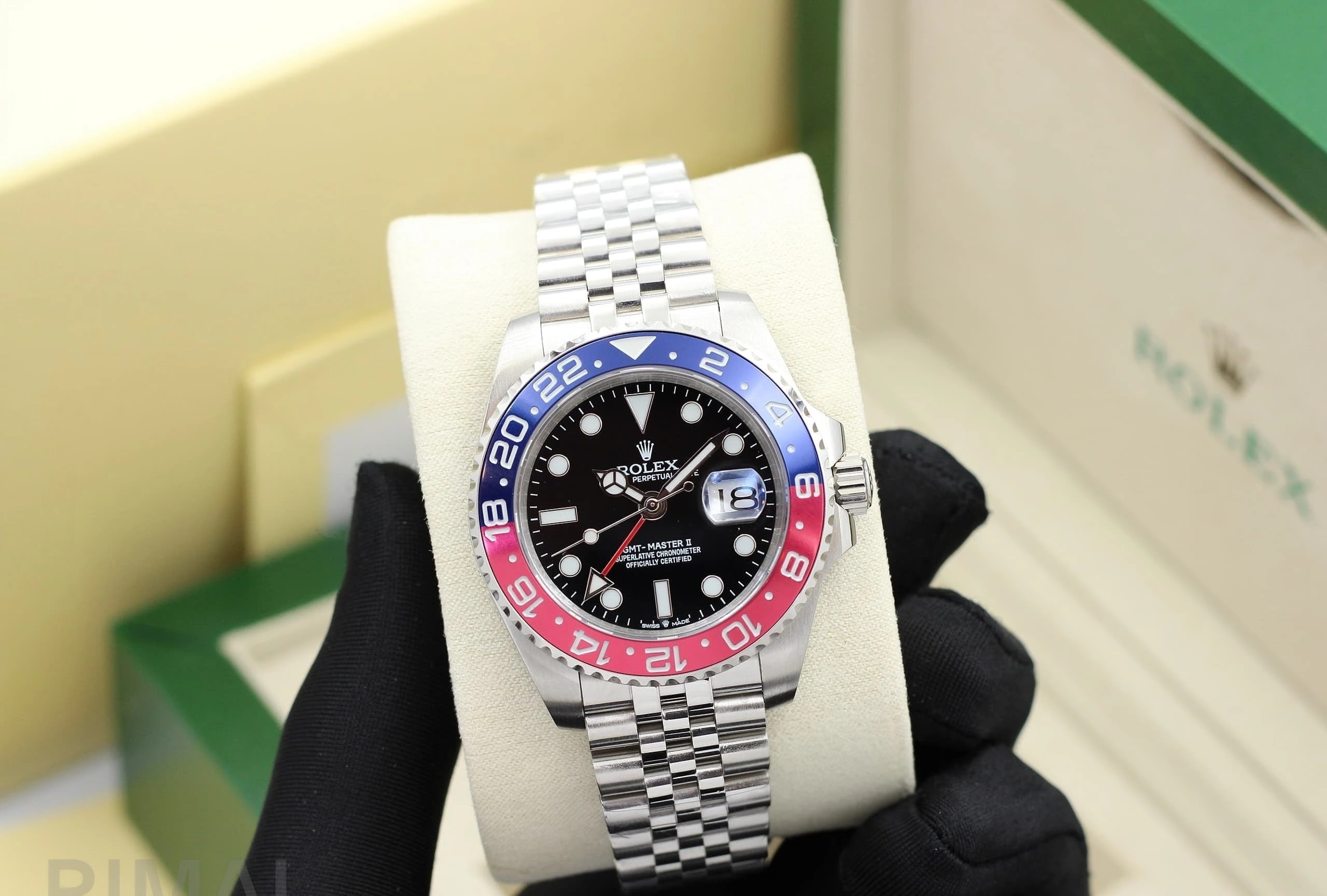 Rolex | Gmt Master Ii Guinness Zombie Two-Tone Steel Watch