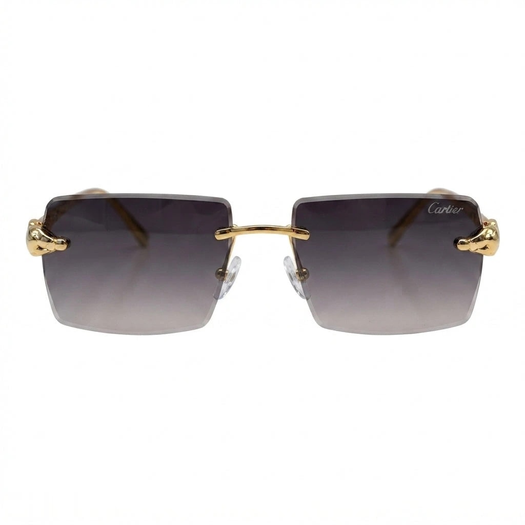 Cartier Sunglasses Rimless Gradient