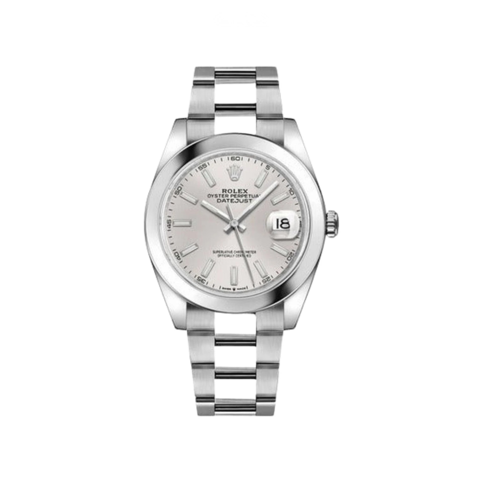 Rolex Datejust 41 – Silver Dial