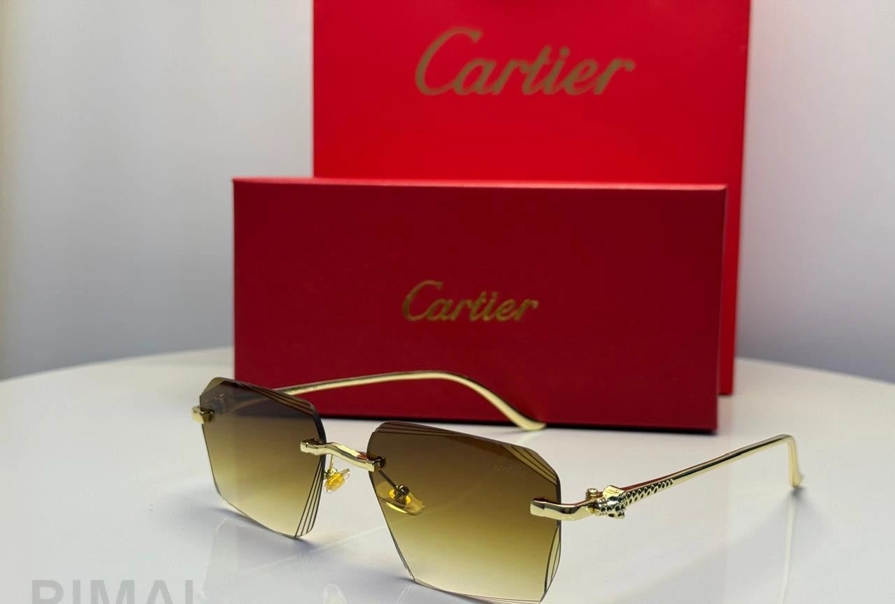 Cartier | Panthère de Cartier Rimless Sunglasses (GEN-0501E35D)