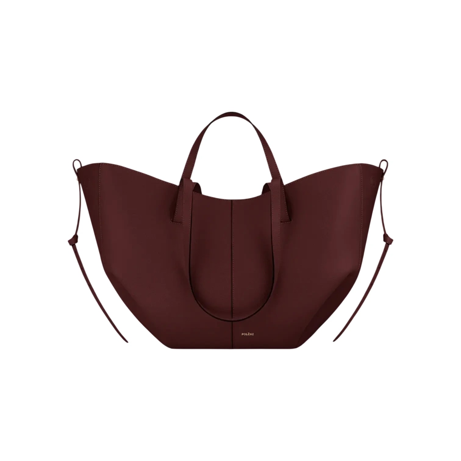 Polène Cyme Tote Black Cherry