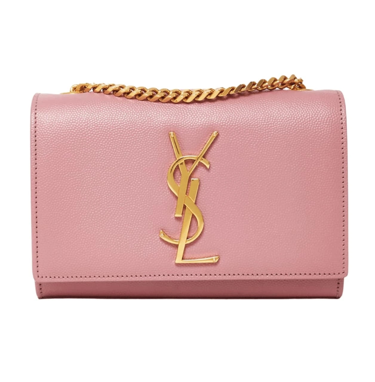 Saint Laurent Monogram Kate Satchel - Pink Old Rose
