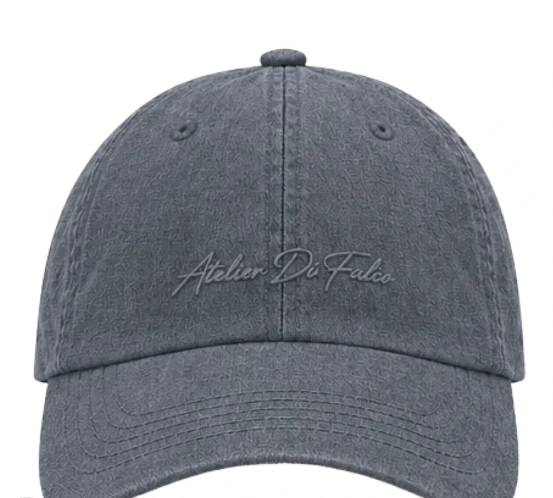 Atelier Cap | Script Logo Grey