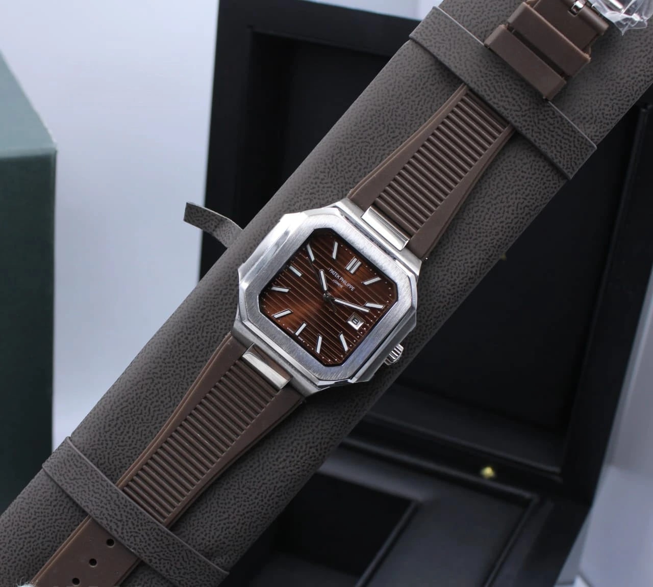 Patek Philippe | Cubitus Ref. 5821 1A Alligator Custom Watch