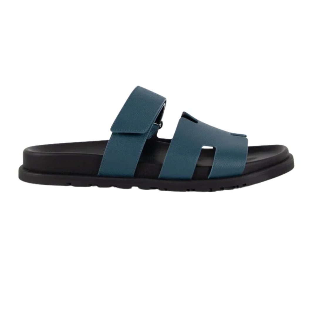Hermès Footwear | Chypre Teal Petrol Blue