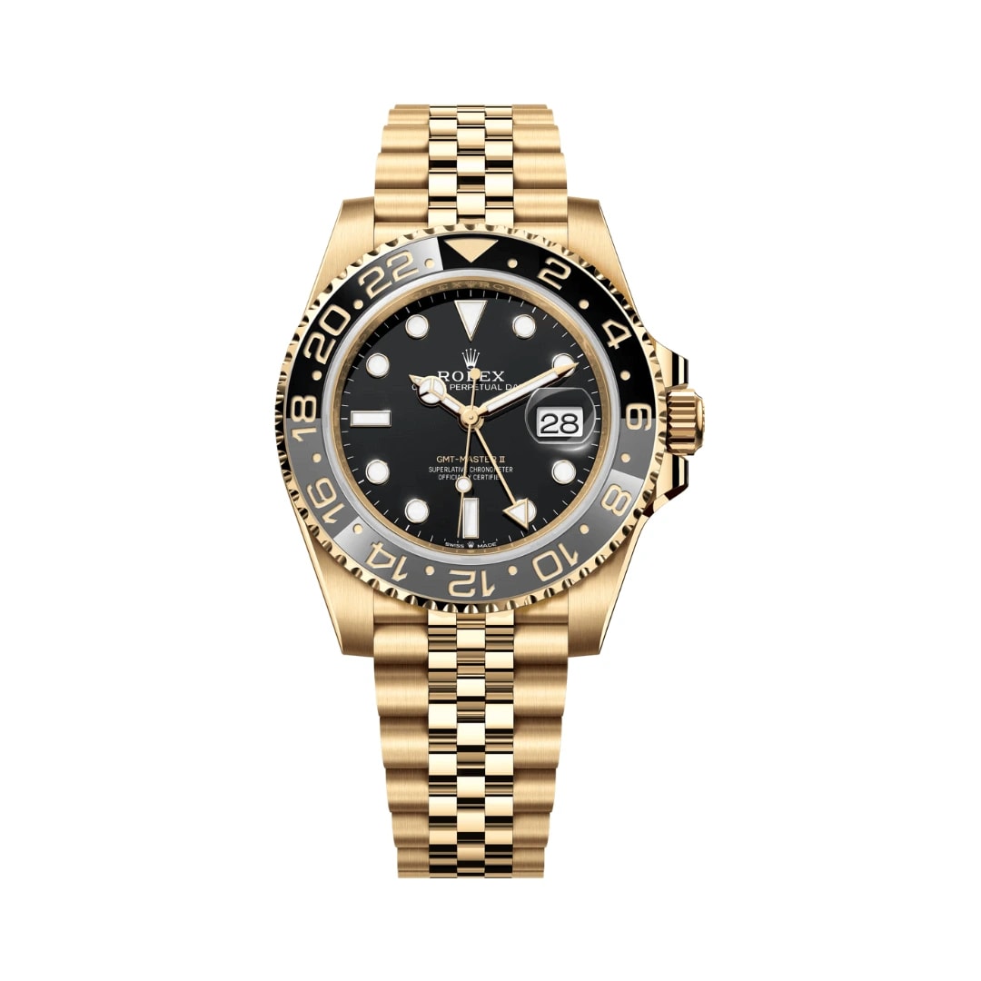 Rolex Yellow Gold Black Dial