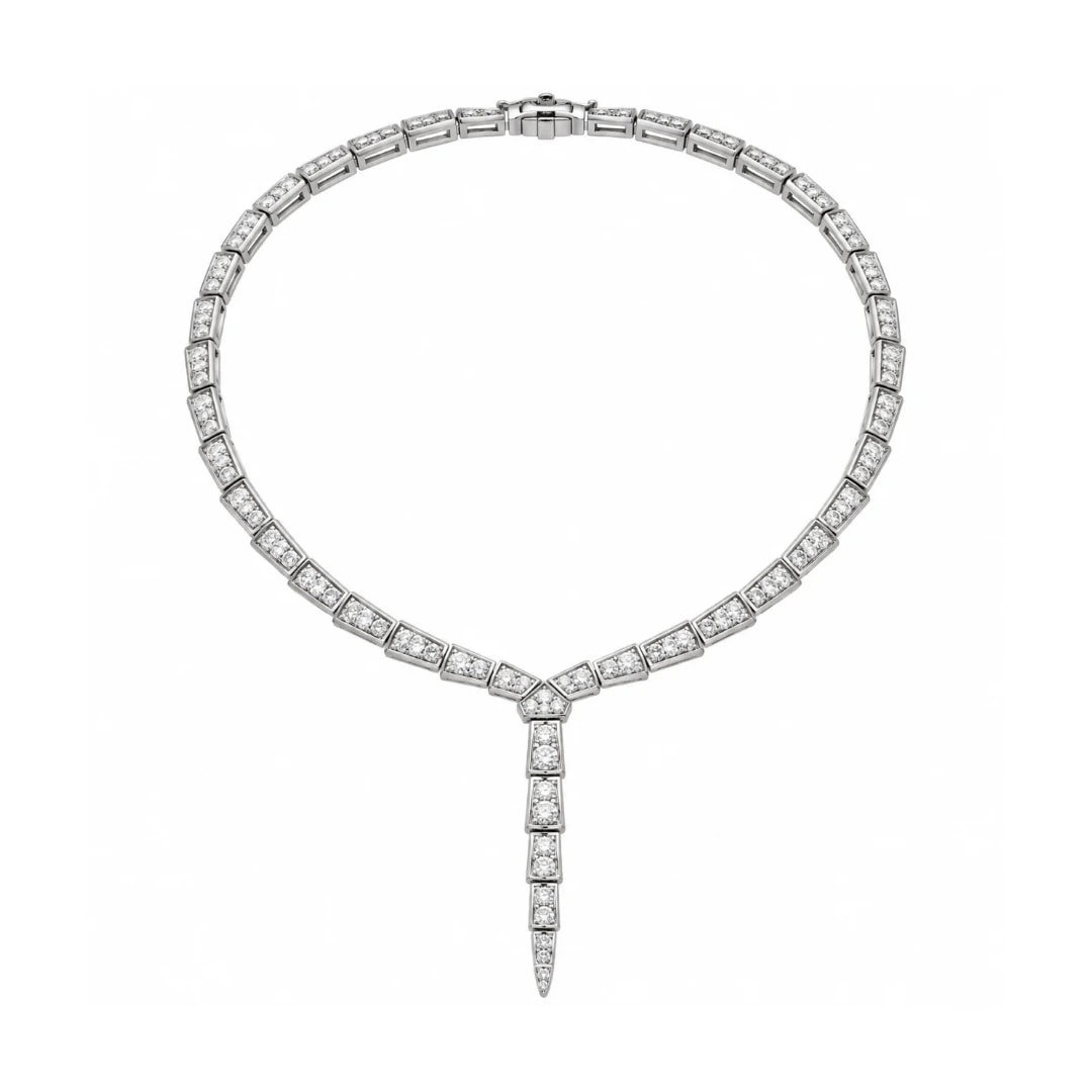 Bvlgari Serpenti Set White/Silver