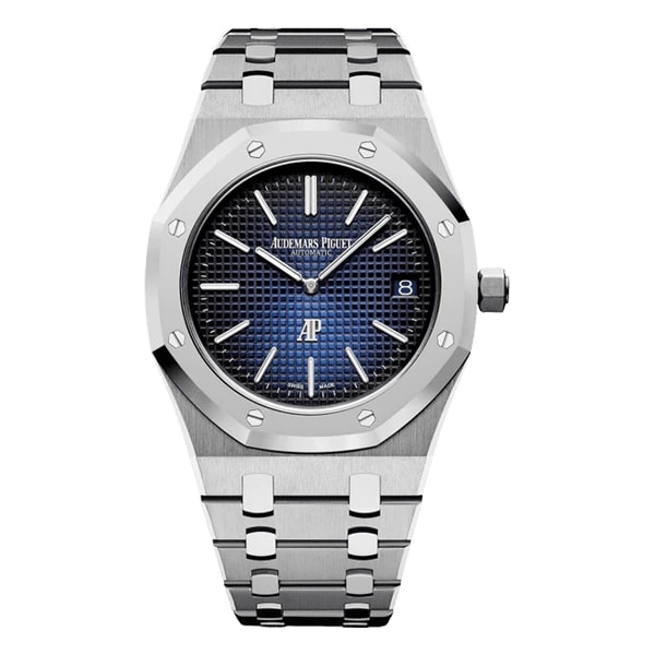 Audemars Piguet Royal Oak Selfwinding Stainless Steel Blue Dial Watch