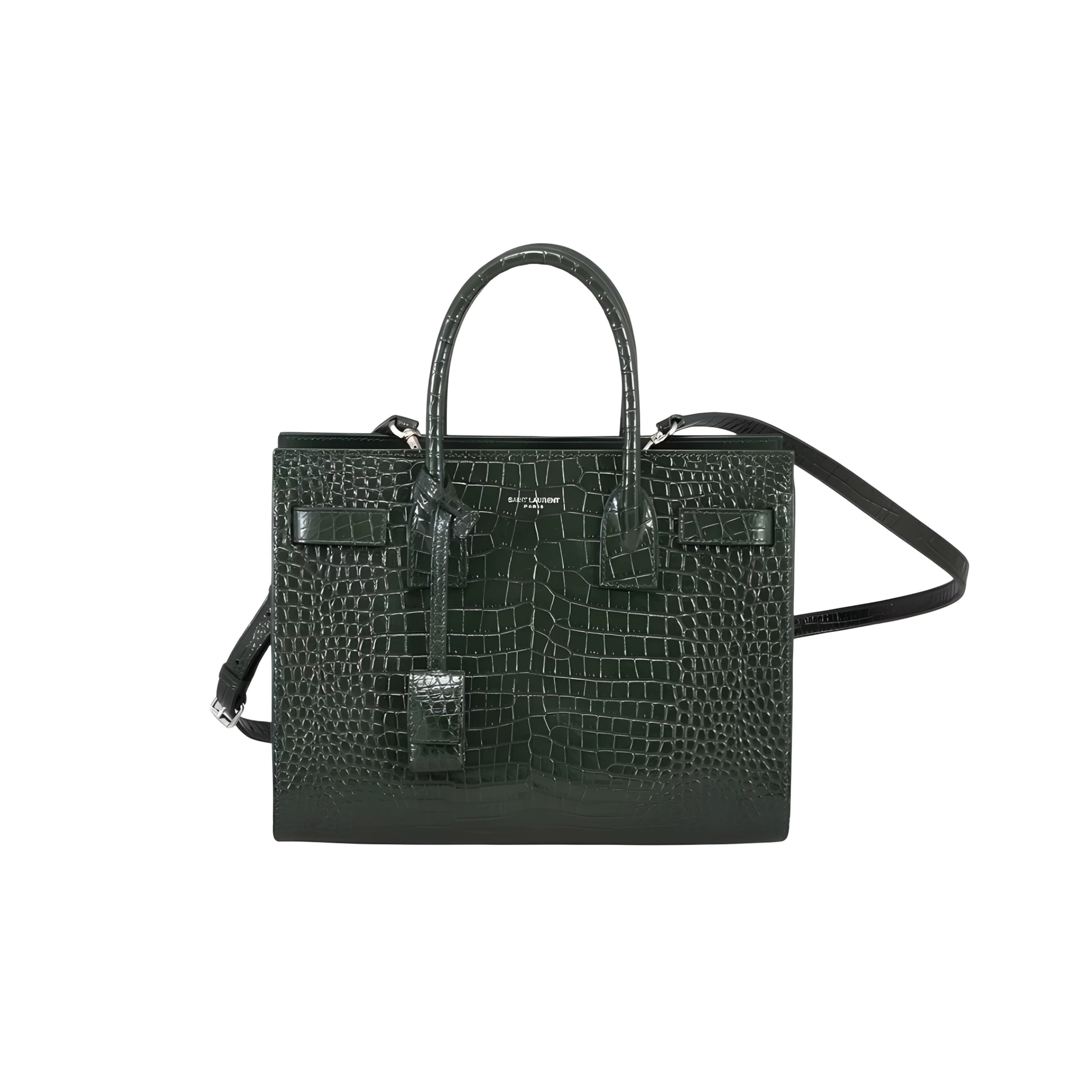 Saint Laurent Sac De Jour Dark Green