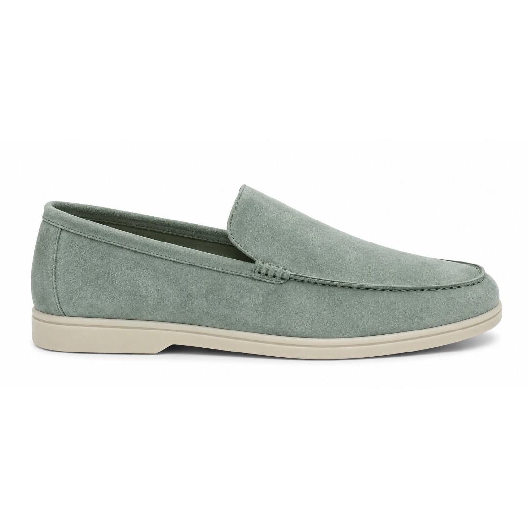 Loro Piana Summer Suede Loafers