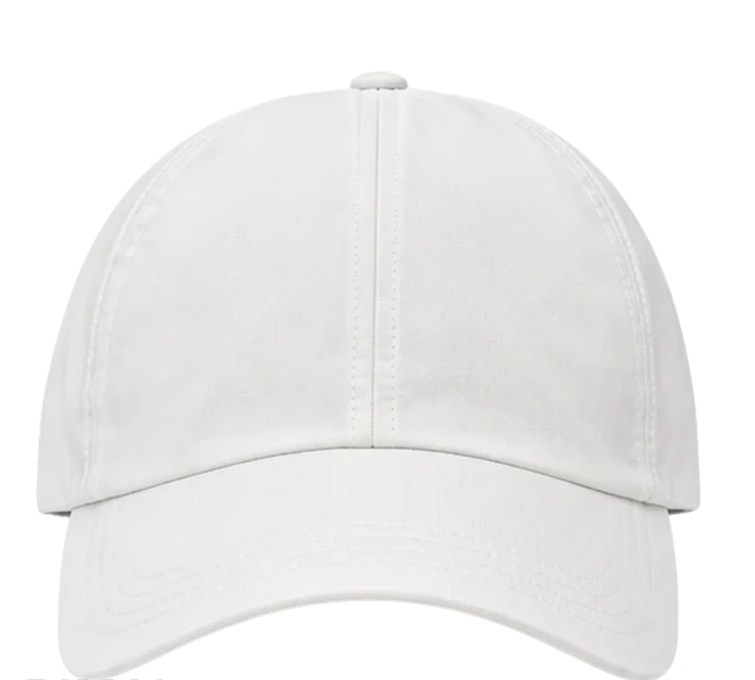 Zegna Cap | Techmerino Baseball White