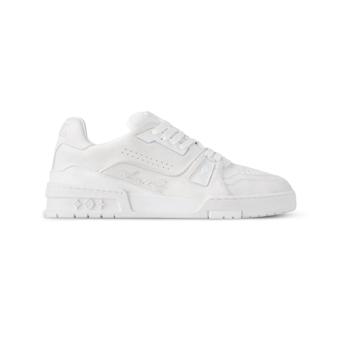 Louis Vuitton LV Trainer Distressed Sneakers