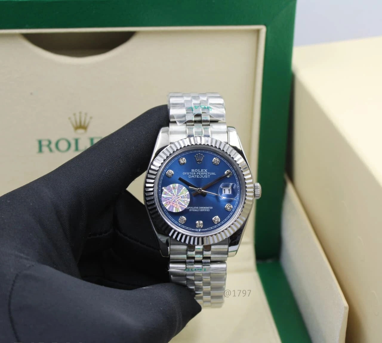 Rolex Watch | Datejust Blue
