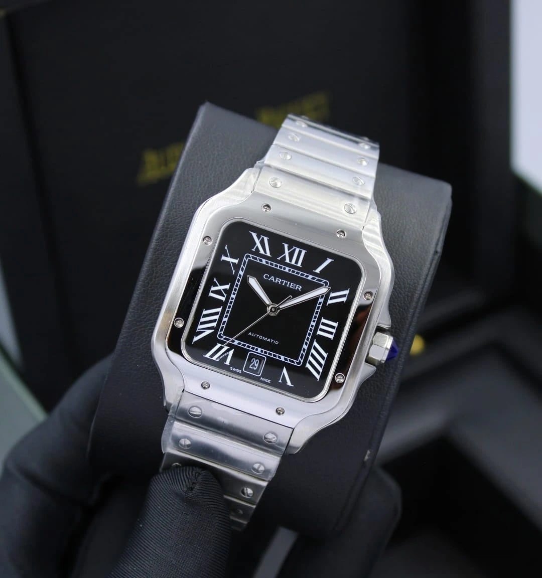 Cartier | Santos de Cartier Dual Time Watch (GEN-DDB2E165)