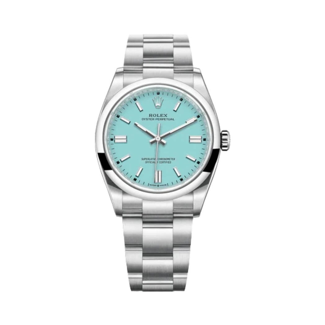 Rolex Oyster Perpetual – 36 Turquoise Blue Dial
