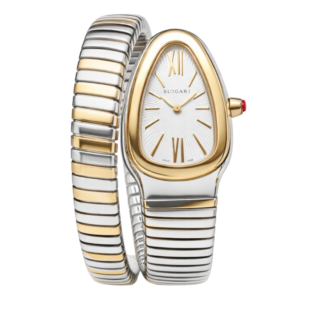 Bvlgari Serpenti Tubogas – Two-Tone Silver&Gold