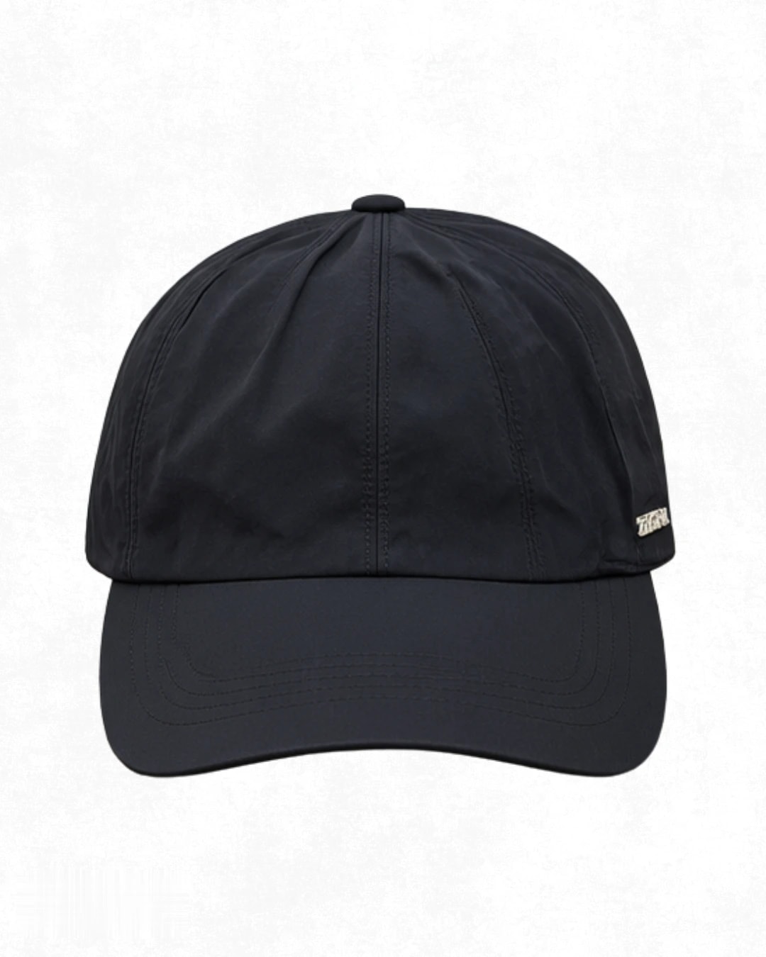 Zegna Cap | Technical Fabric Baseball Black