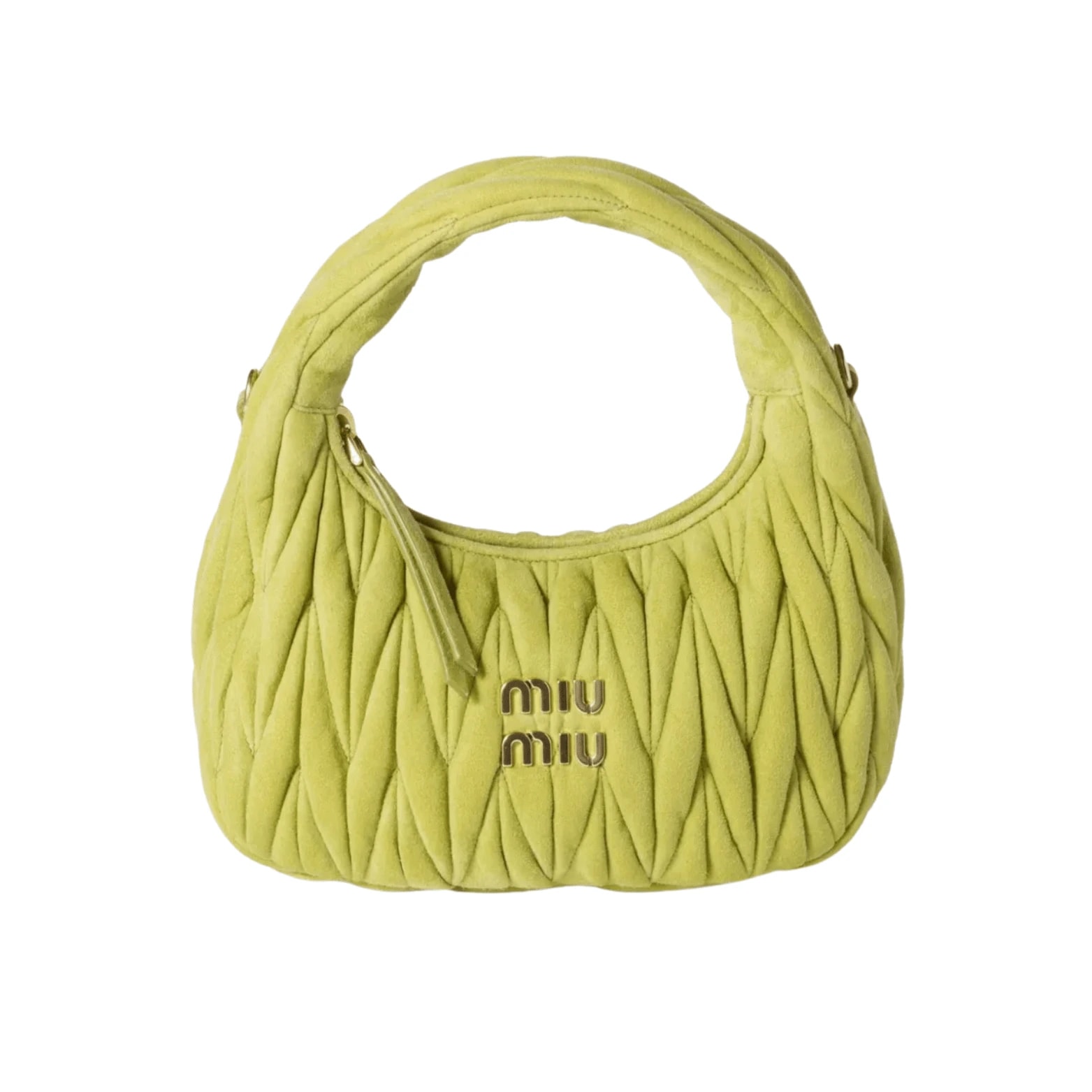 Miu Miu Wander Matelassé Tote Bag