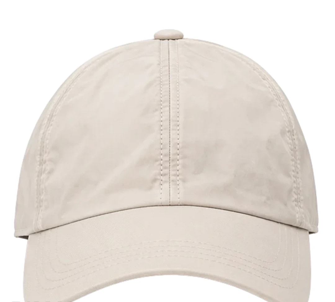 Zegna Cap | Technical Fabric Baseball Biege